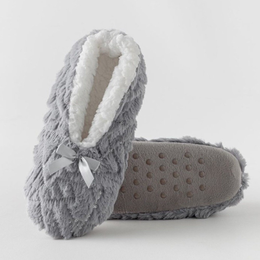 Thermal Sock Winter - Wygodne, grube skarpety-kapcie, termiczne, antypoślizgowe, miękkie