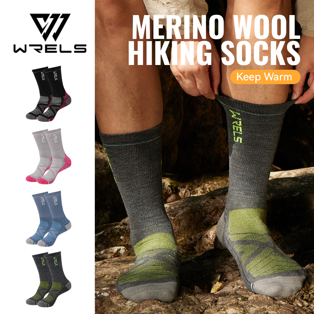 Skarpety z wełny merino WRELS  – Wool Hiking Sock recenzja i cena
